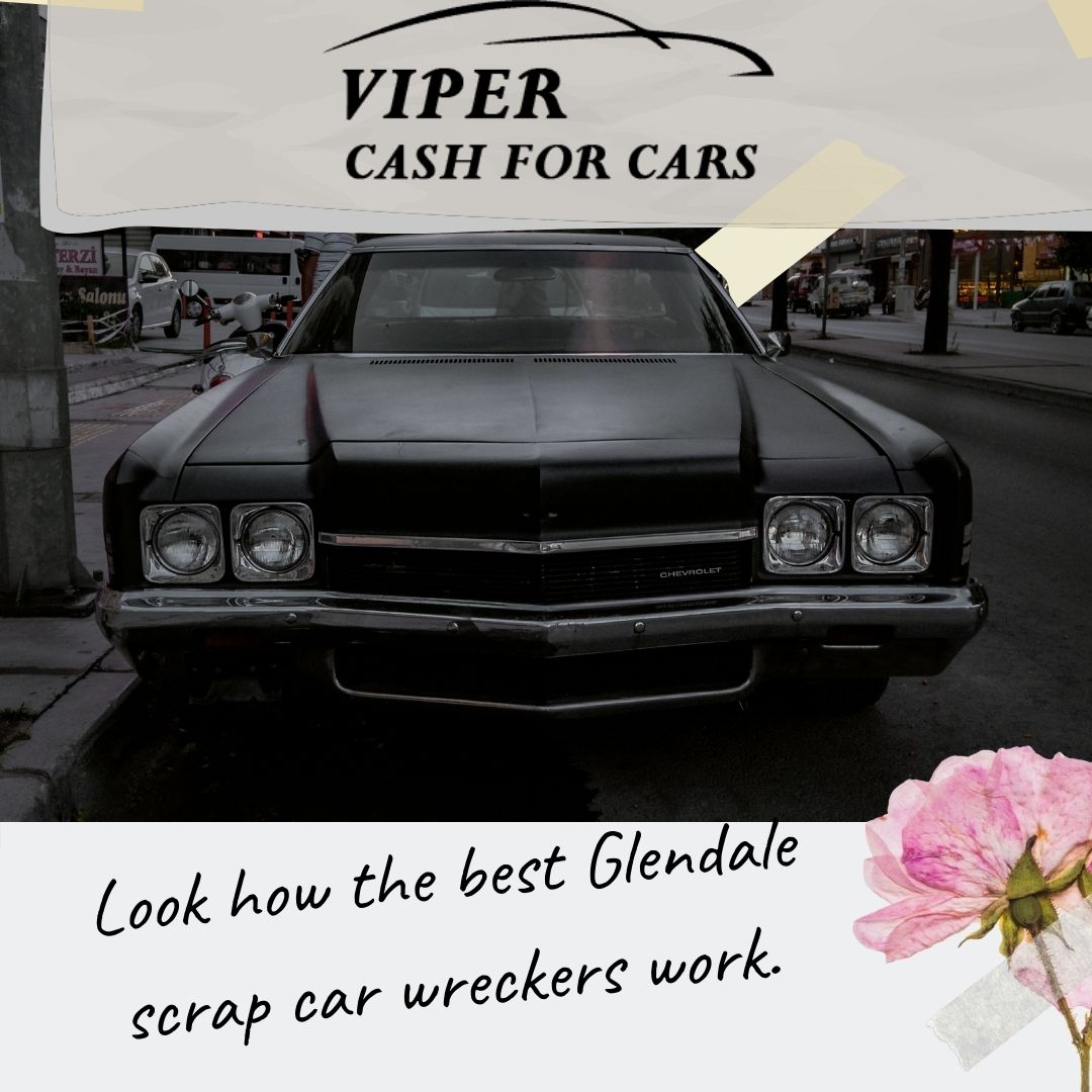 Look how the best Glendale scrap car wreckers work.