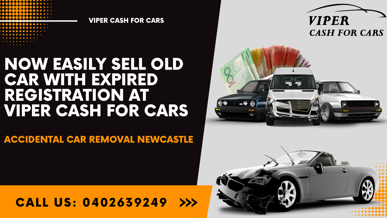 Now Easily Sell Old Car With Expired Registration At Viper Cash For Cars