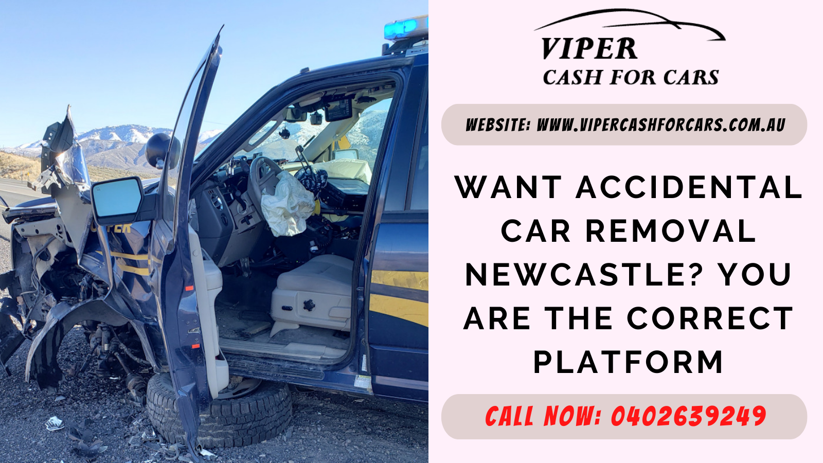 Want Accidental Car Removal Newcastle? You Are The Correct Platform