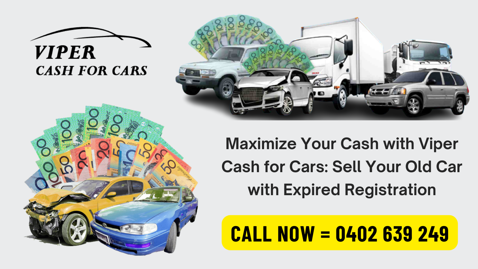 Maximize Your Cash with Viper Cash for Cars: Sell Your Old Car with Expired Registration
